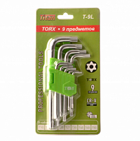 Набор звездочек малый  9 предметов TORX T-9L TITAN